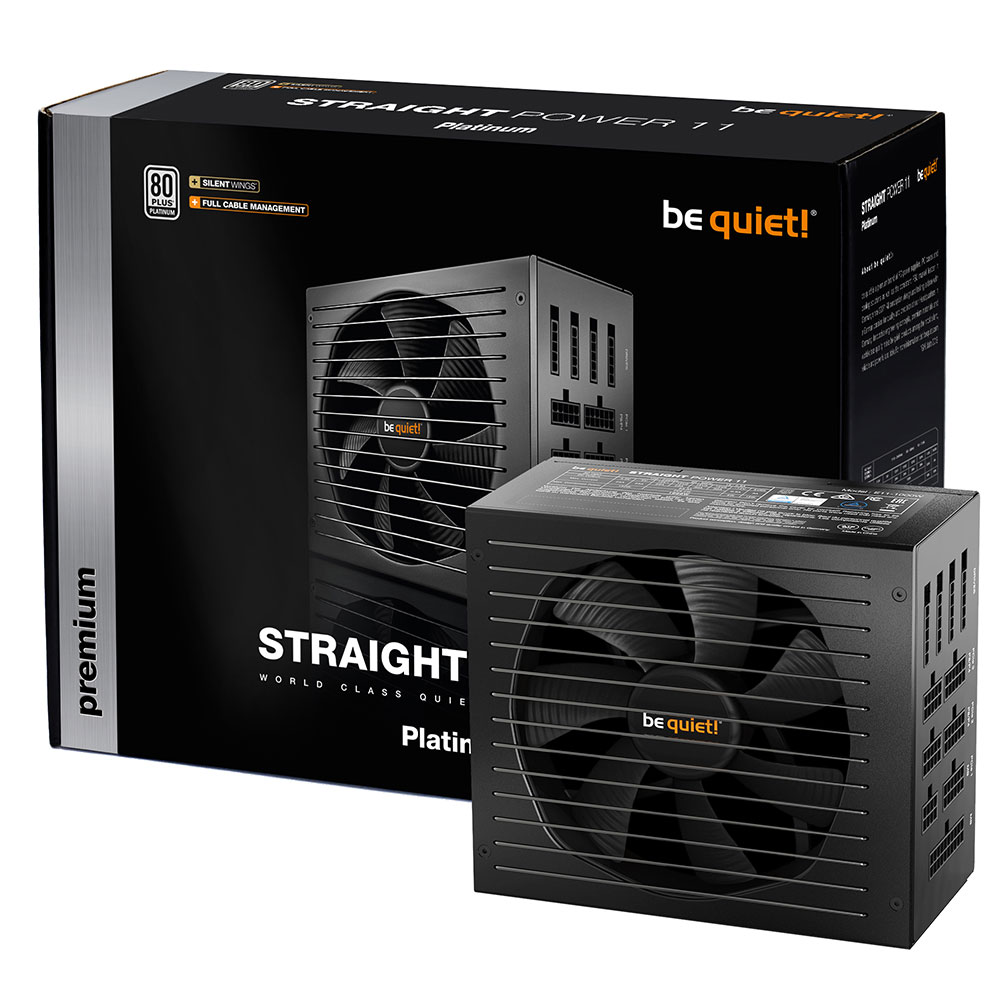 850W be quiet! Straight Power 11 - 80 Plus Platinum vollmodular 