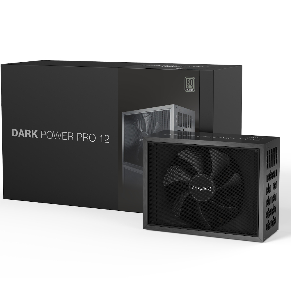 1500W be quiet! Dark Power Pro 12 - 80 Plus Titanium vollmodular 