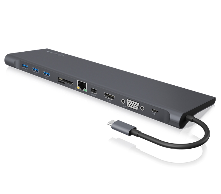 RaidSonic IcyBox IB-DK2102-C USB-C Dock 