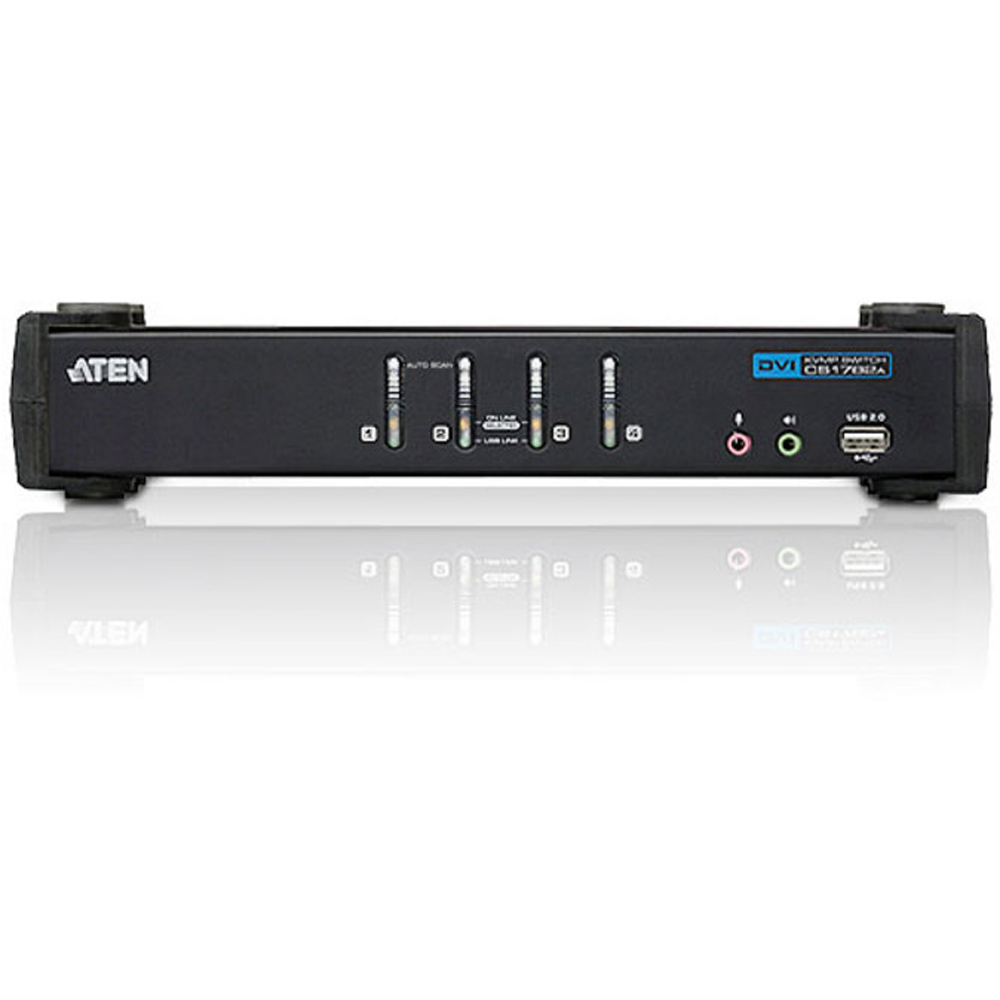 ATEN CS1764A - 4 Port DVI KVM Switch 