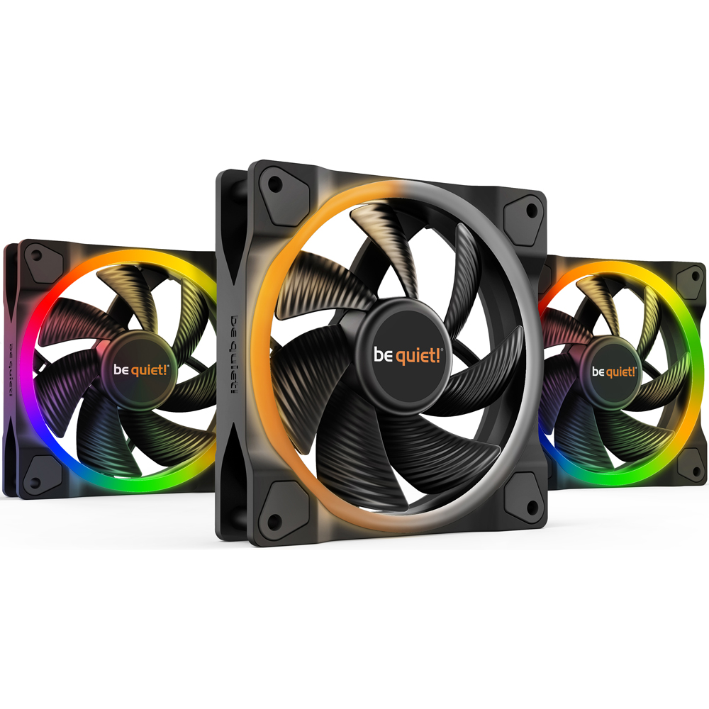 120mm be quiet! Light Wings RGB 3er Pack Gehäuselüfter 