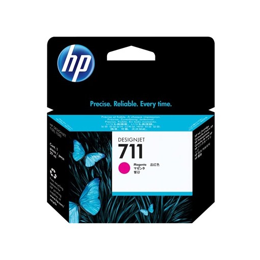 HP Tinte 711 - CZ131A Tintenpatrone Magenta 
