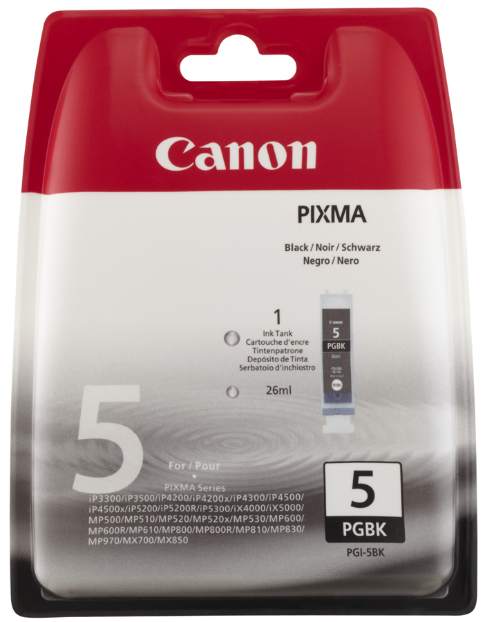 Canon PGI-5BK Tintenpatrone Schwarz 