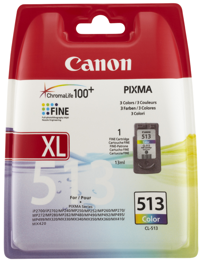 Canon CL-513 Tintenpatrone Gelb, Cyan, Magenta 