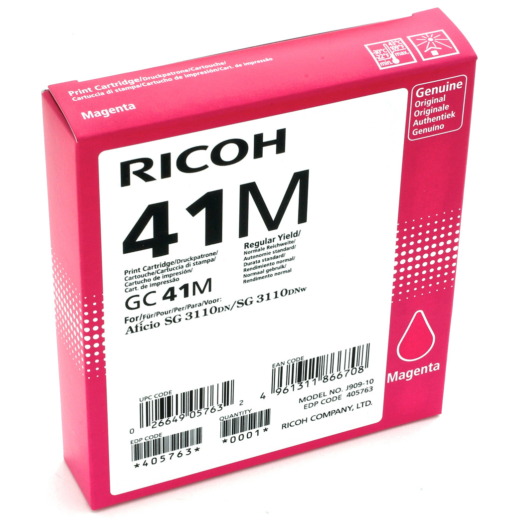 Ricoh G41M Tinte (Gel) Magenta 