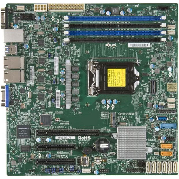Supermicro X11SSH-LN4F - retail 