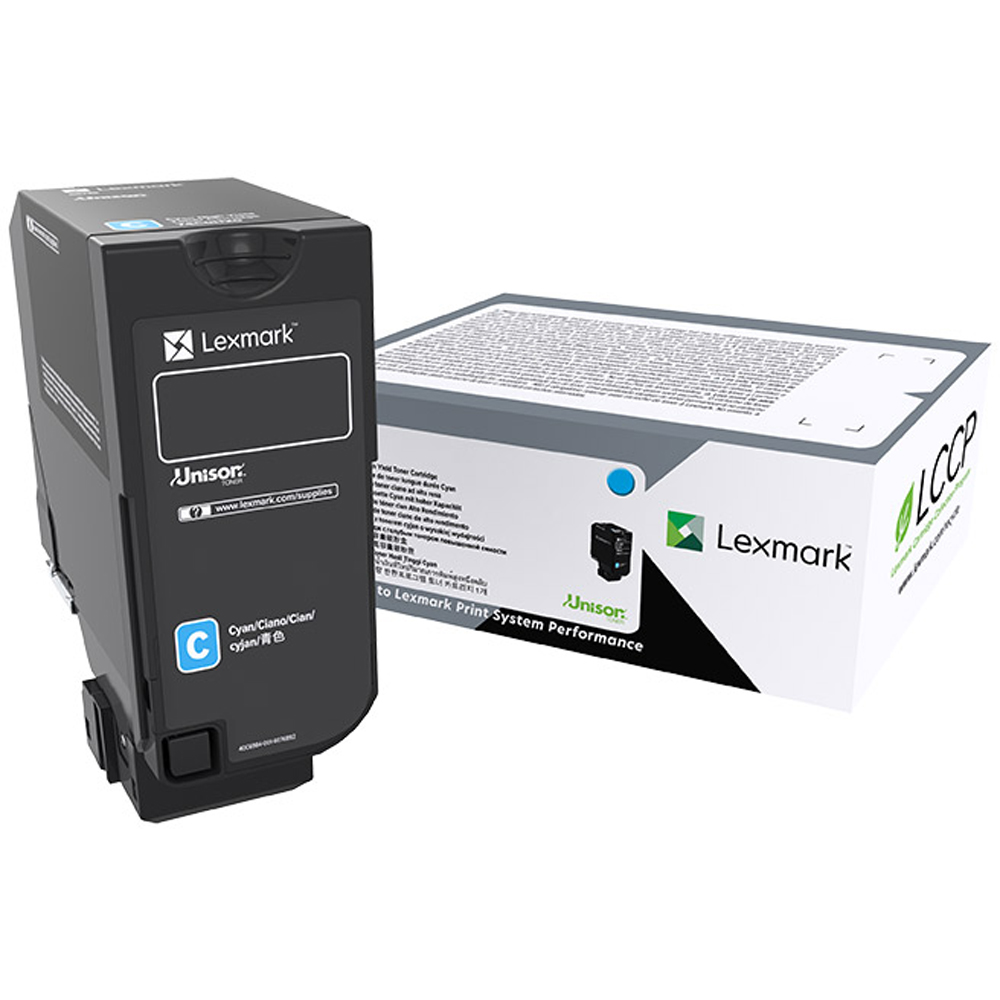 Lexmark Toner 74C2SCE Cyan 