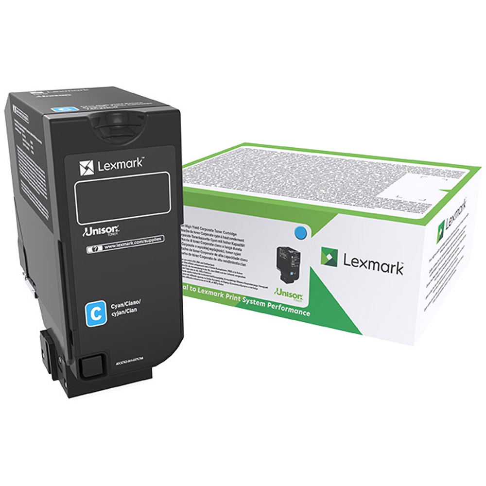 Lexmark Toner 74C2HCE Cyan 