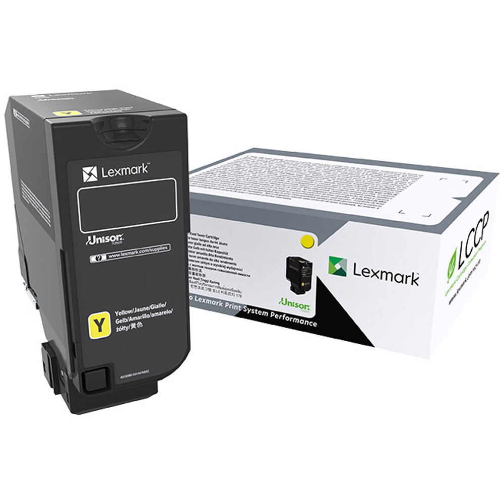 Lexmark Toner 74C2SYE Gelb 