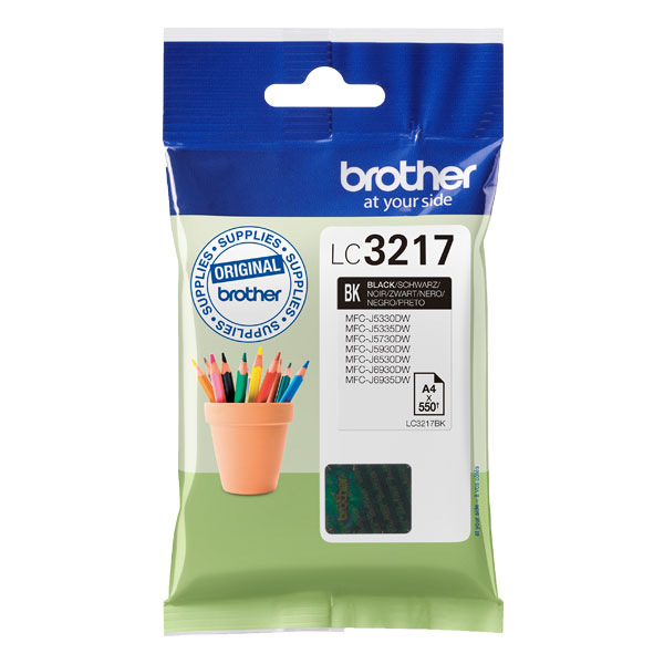 Brother LC3217BK Tintenpatrone schwarz 
