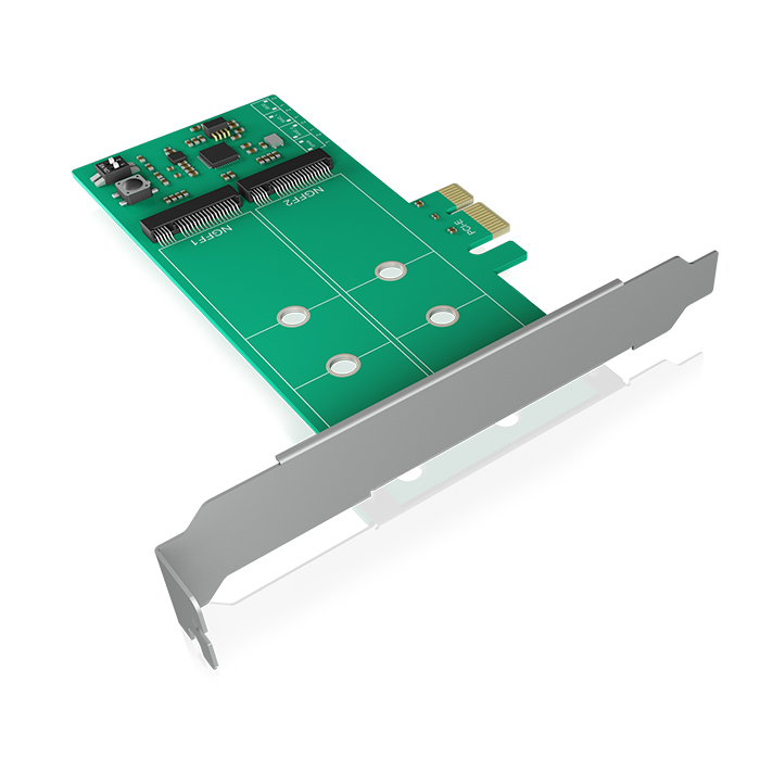 RaidSonic Icy Box IB-PCI210 M.2 PCIe SSD Adapter 