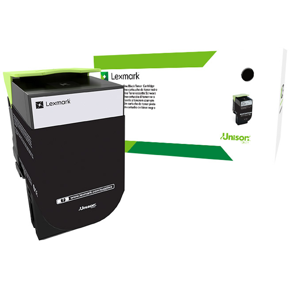 Lexmark Toner 71B0H10 Schwarz 