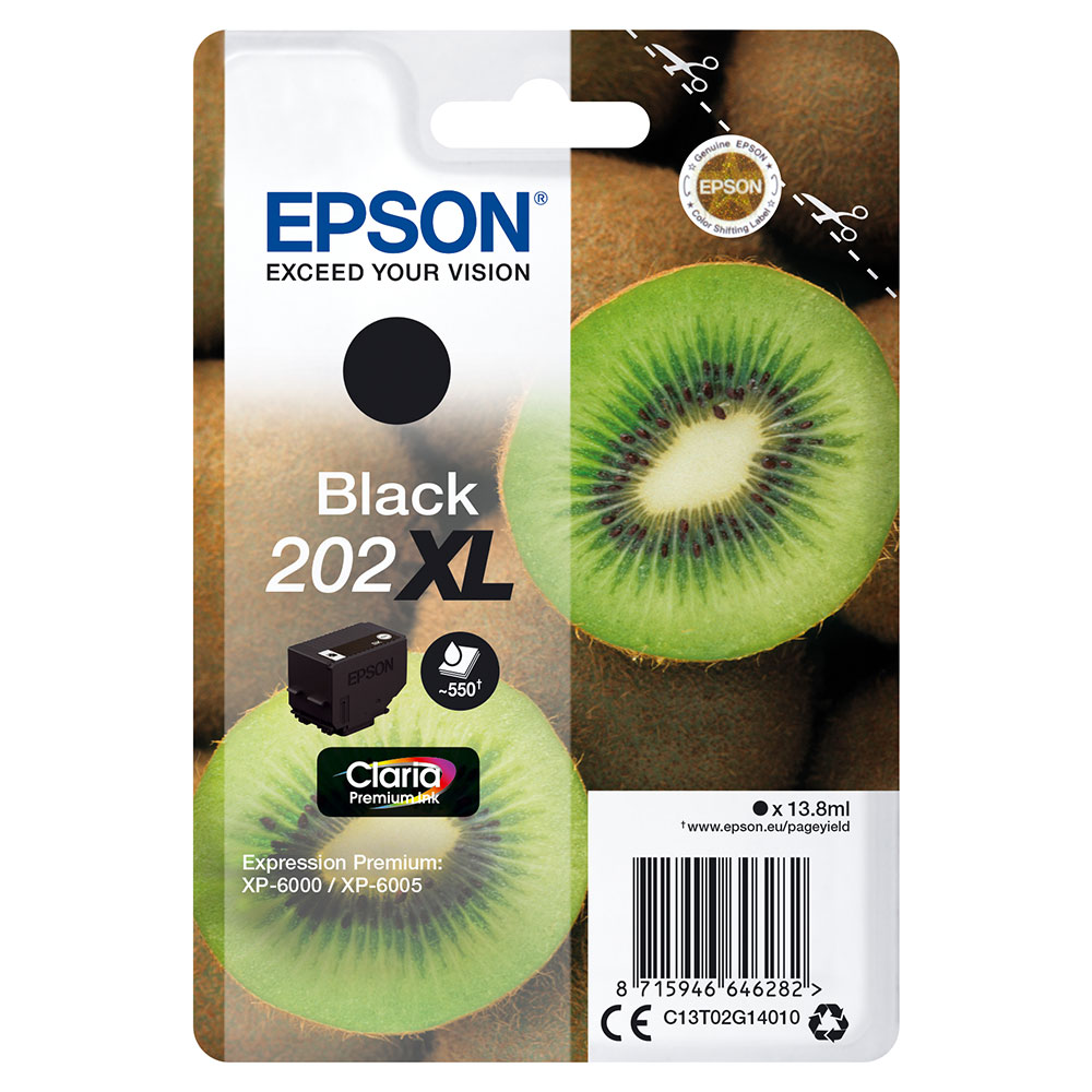 Epson Tinte 202XL schwarz 