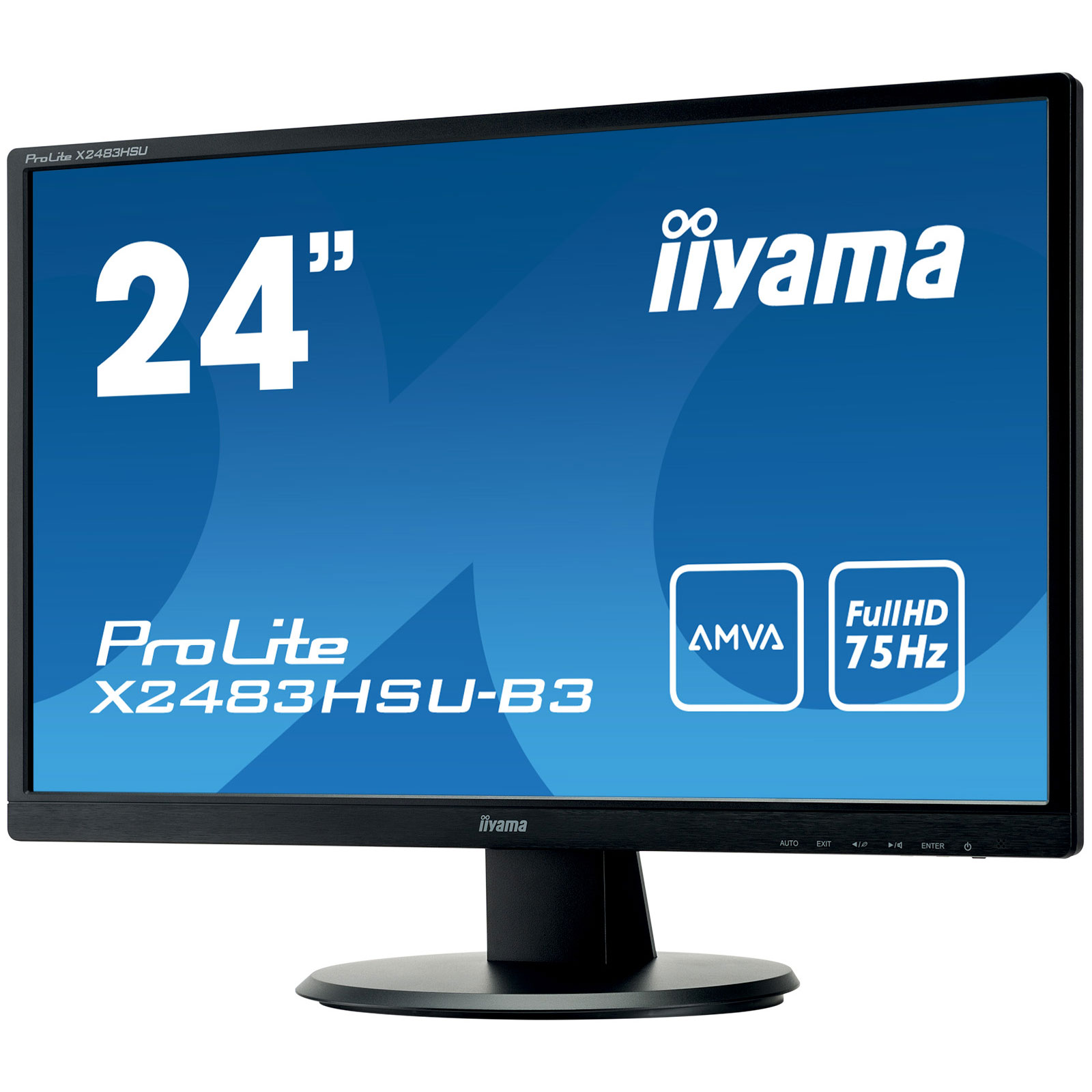 60,50cm (23,8") Iiyama ProLite X2483HSU-B3 