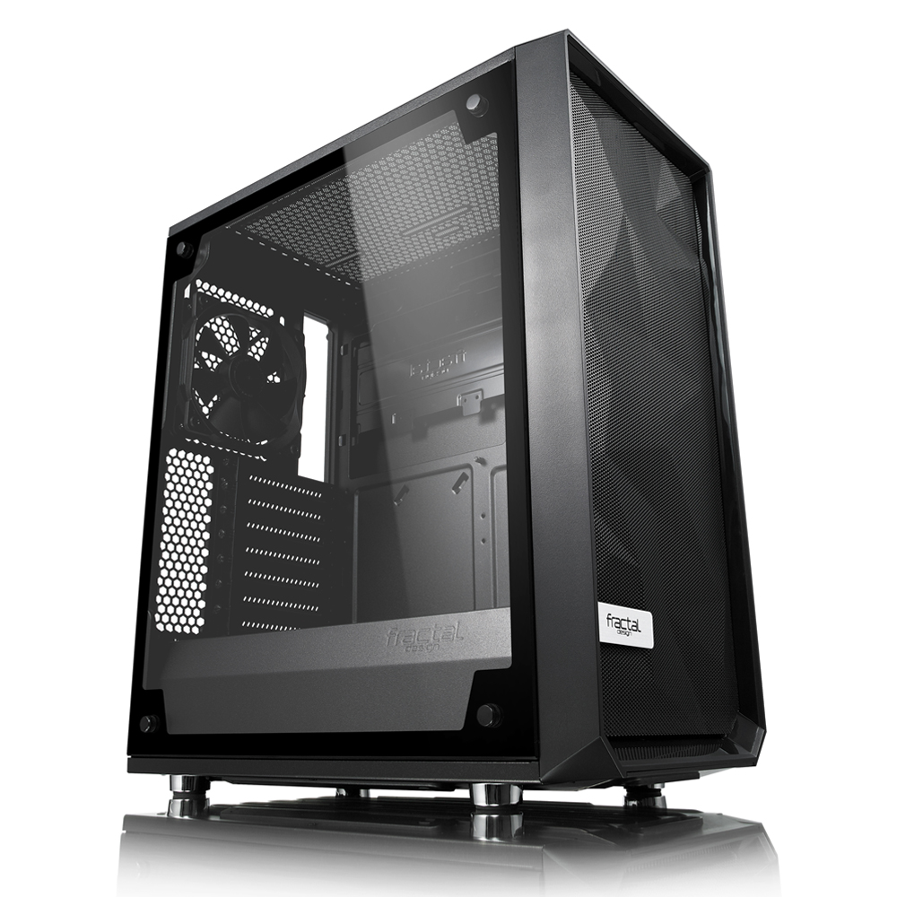 Fractal Design Meshify C TG Midi-Tower Schwarz 