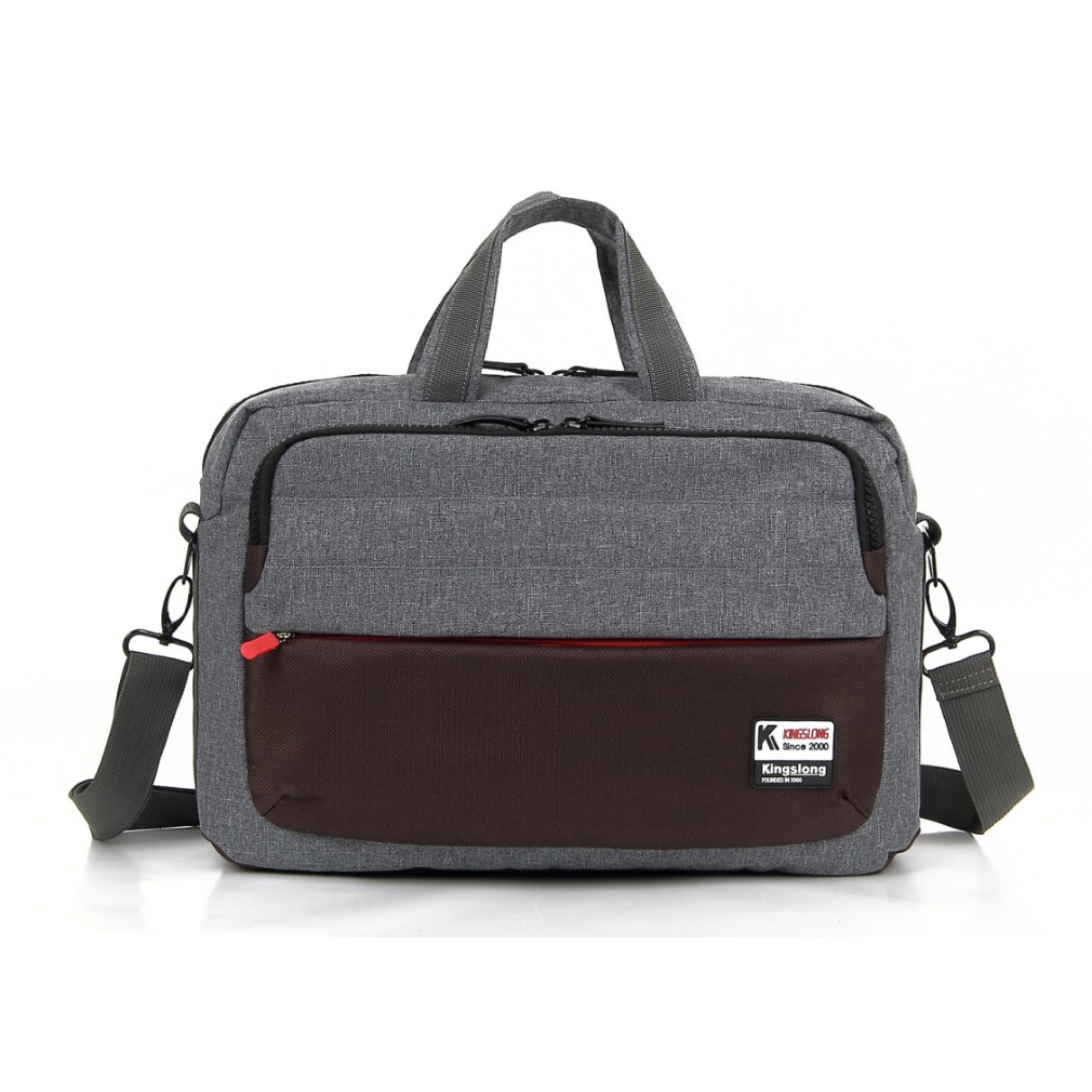 39,62cm (15,6 Zoll) Notebooktasche Grau/Braun 